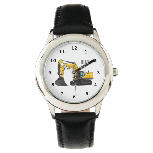 Montre Illustration de la pelle Crawler (devant)