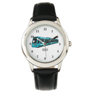 Montre Illustration de locomotive électrique
