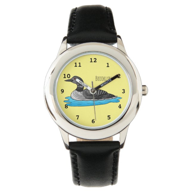 Montre Illustration de Loon bird (devant)