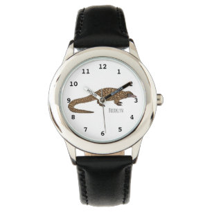 Montre Illustration de pangolin à queue longue
