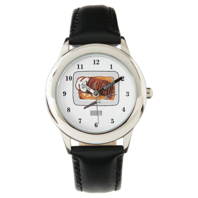 Montre Illustration de poitrine de dinde rôtie (devant)