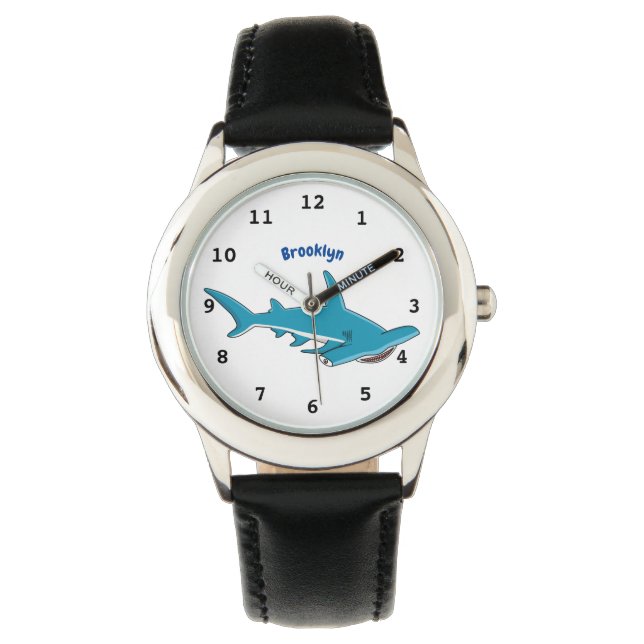 Montre Illustration de requin marteau (devant)