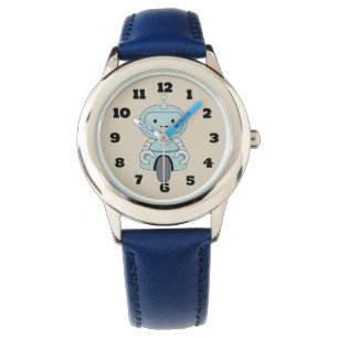 Montre Illustration de robot rétro
