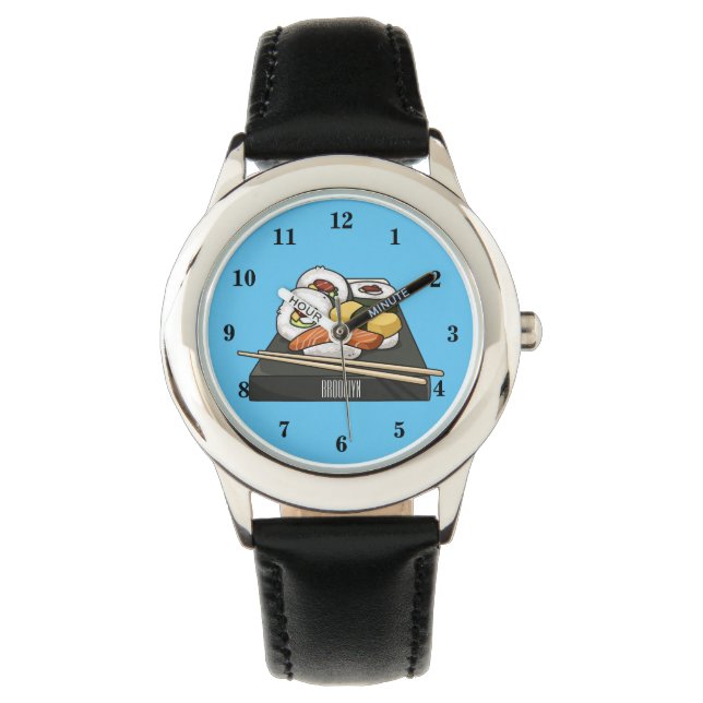 Montre Illustration de sushi (devant)