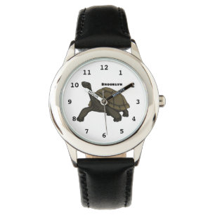 Montre Illustration de tortue terrestre des Galapagos