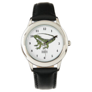 Montre Illustration d'Iguana