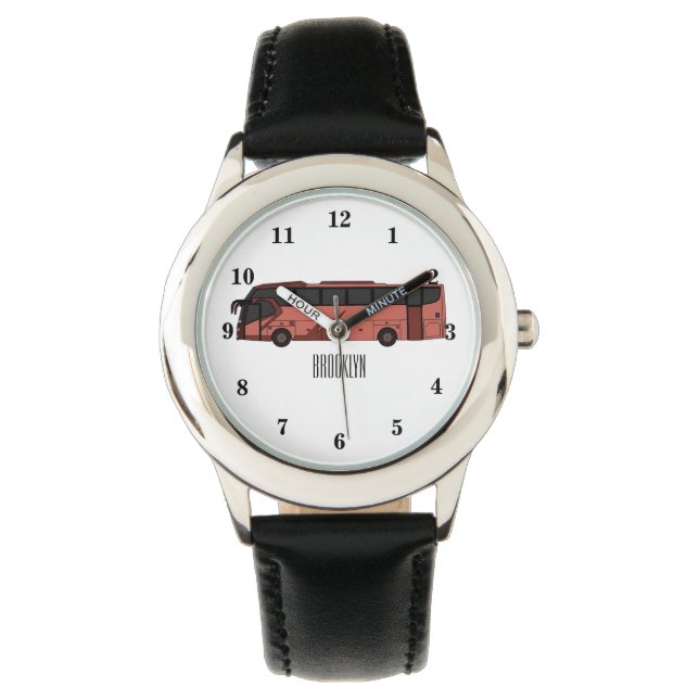 Montre Illustration du bus (devant)