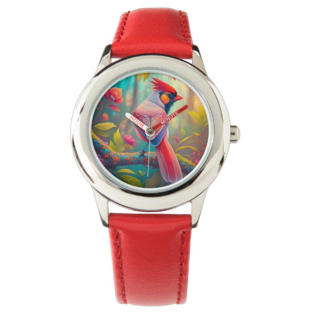 Montre Imaginaire Birds Homme Cardinal (devant)