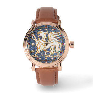MONTRE IMAGINAIRE BLANC BLEU GRIFFINS