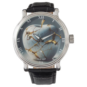 Montre Imaginaire Cute Kintsugi Porcelain Pomme