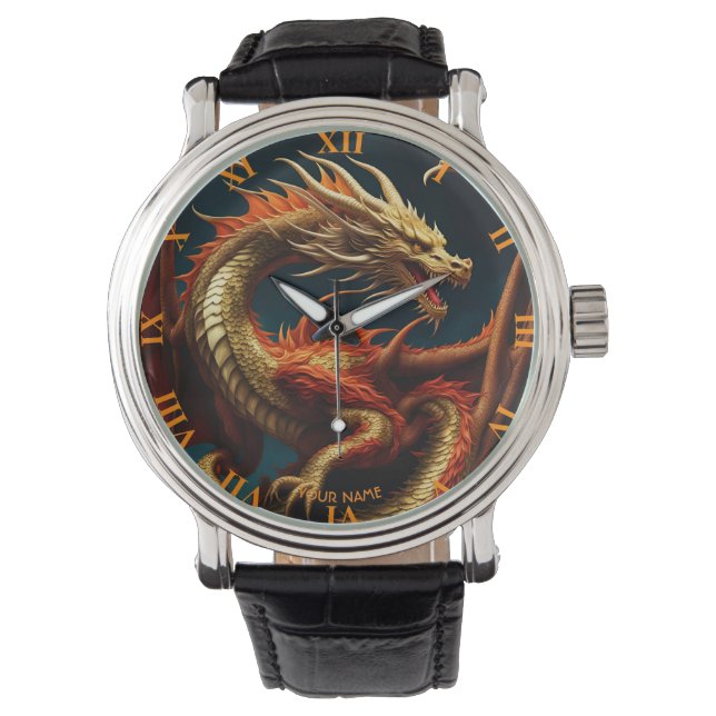 Montre Imaginaire Cute Vivid Majestic Grand Dragon (devant)