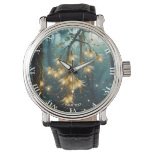 Montre Imaginaire Fleurs d'arbre clair mignonnes