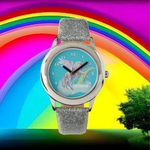 Montre Imaginaire licorne ajouter nom filles regarder