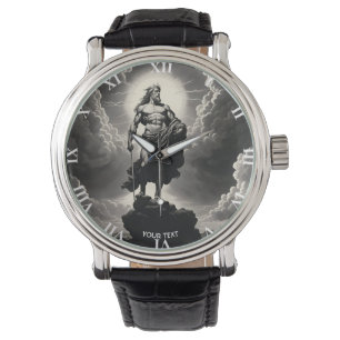 Montre Imaginaire Vigoureux Dieu Grec Nuages