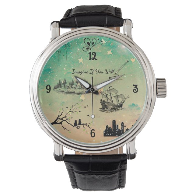 Montre 'Imaginez si' eWatch (devant)