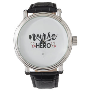 Montre Infirmière Cadeau Infirmière Hero