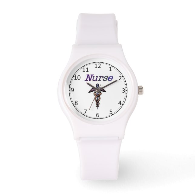 Montre Infirmière Caduceus Watch (Recto)