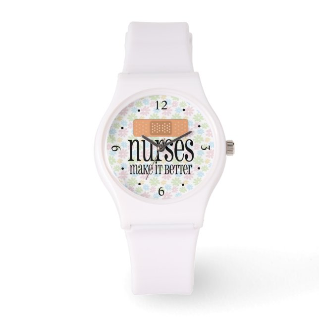 Montre Infirmières et infirmiers : améliorer, mignonne pa (Recto)