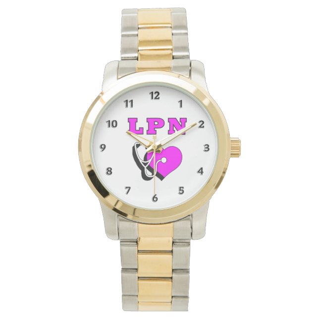 Montre Infirmières RN LPN Infirmière (devant)