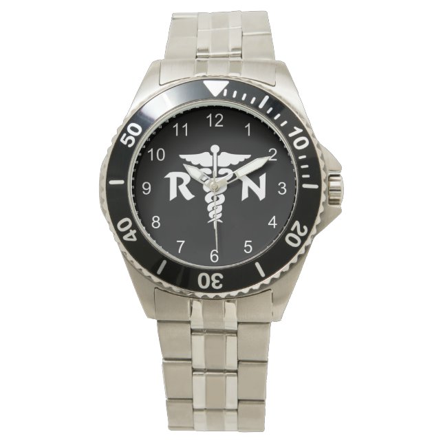 Montre Infirmières RN LPN Infirmière (devant)