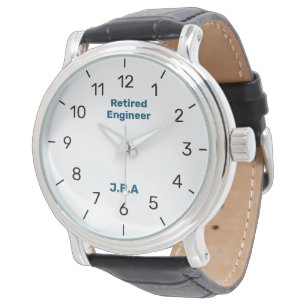 Montre Ingénieur des initiales de l'Elegant Custom Retir