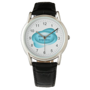 Montre Ingénieur électrique bleu