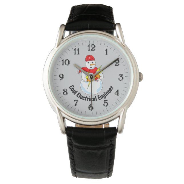 Montre Ingénieur électrique Snowman (devant)