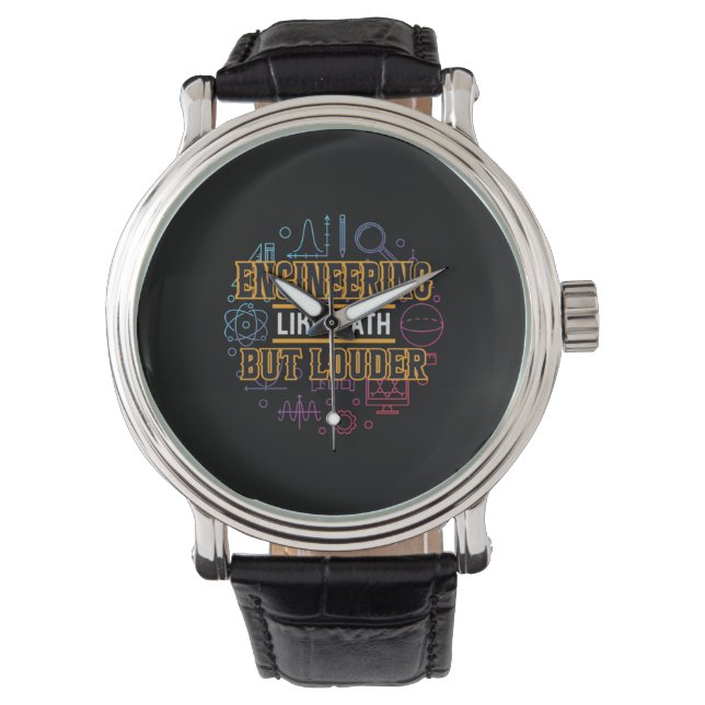 Montre Ingénieur Ingénieur Comme Math (devant)