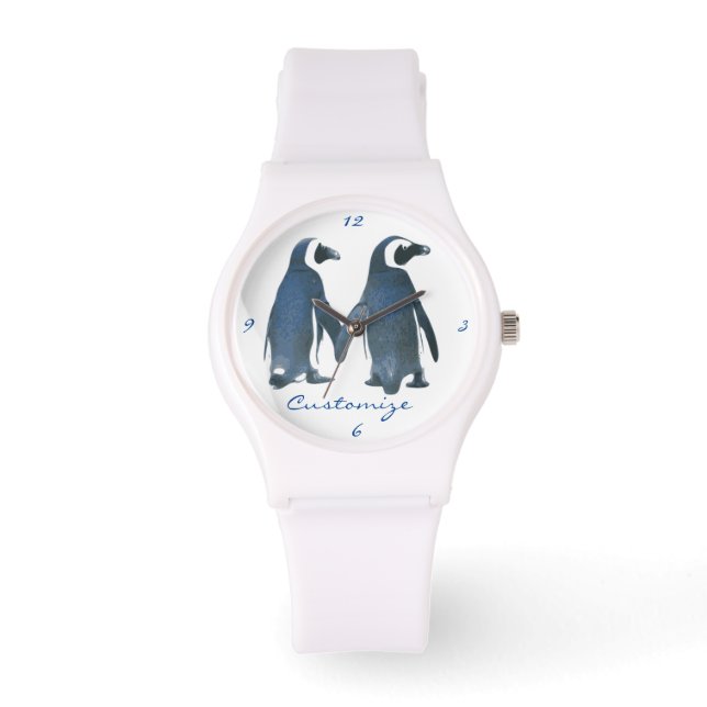 Montre Inséparables Penguin Couple Thunder_Cove (Recto)