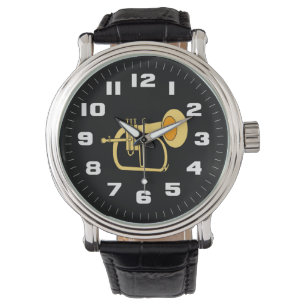 Montre Instrument de musique Flugelhorn