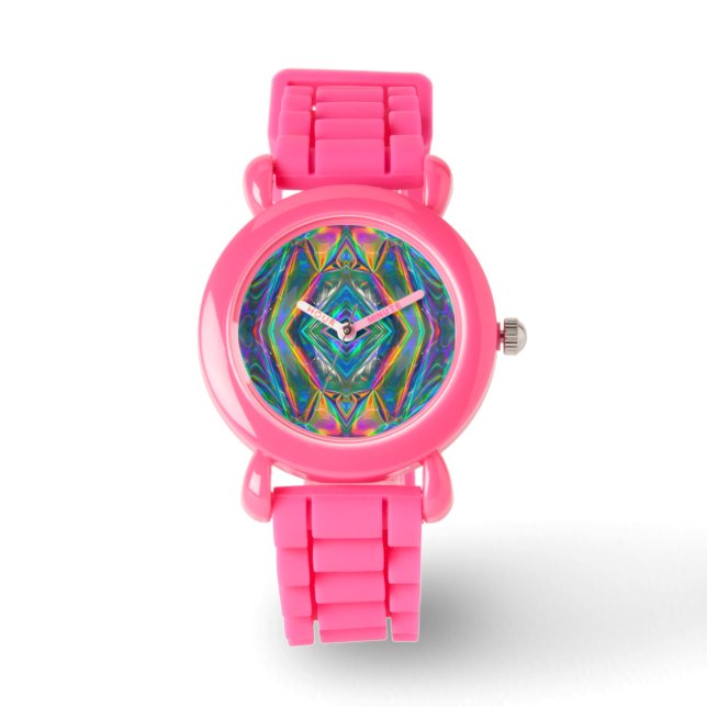 Montre Iridescente Chrome Watch (Recto)