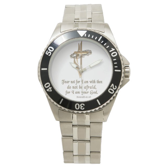 MONTRE ISAIAH 41:10 (devant)