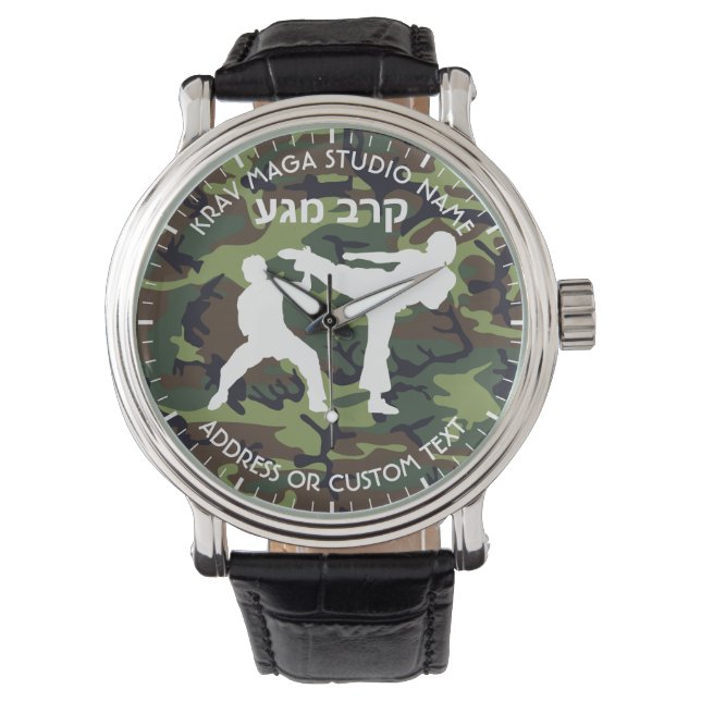 Montre Israël Combat Krav Maga Studio Owner (devant)
