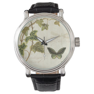Montre Ivies et papillons