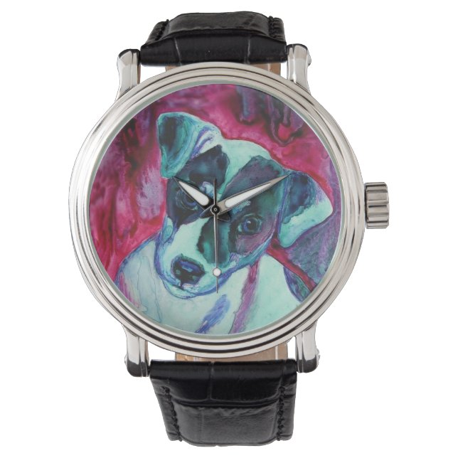 Montre Jack Russell Terrier (Julep) (devant)