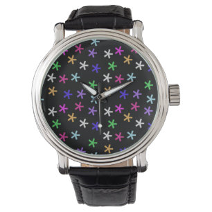 Montre Jacks noirs colorés - Regarder