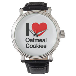 Montre j'adore les biscuits à l'avoine