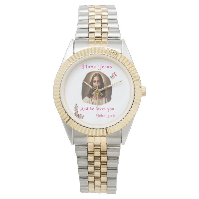 Montre J'aime Jésus (devant)
