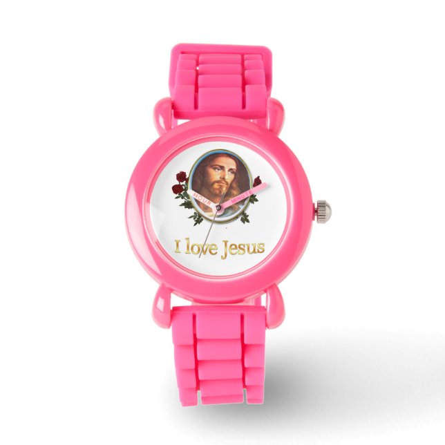 Montre J'aime les cadeaux de Jésus (Recto)