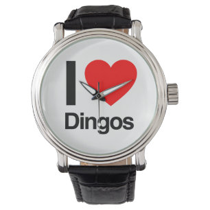 Montre j'aime les dingos