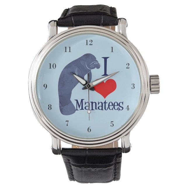 Montre J'aime les lamates (devant)