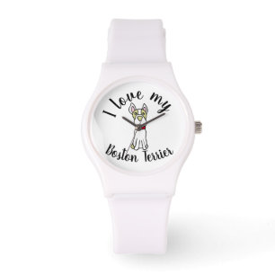 Montre J'Aime Mon Boston Terrier