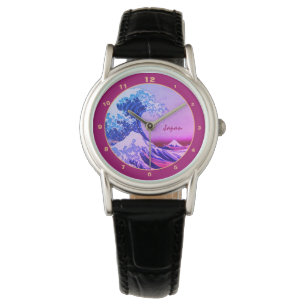 Montre Japon & Art Vintage Grande Vague au large de Kanag