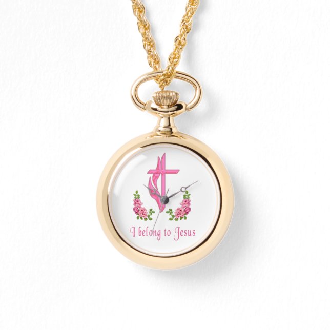 Montre J'appartiens aux cadeaux de Jésus (Recto)