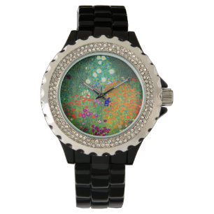 Montre Jardin aux fleurs Gustav Klimt