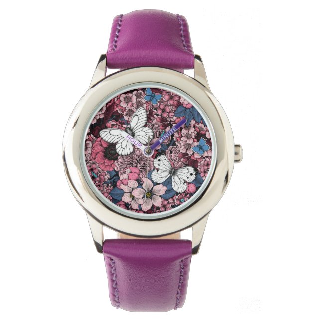 Montre Jardin de printemps (devant)