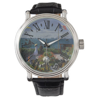 Montre Jardin de Sainte-Adresse par Claude Monet Watch
