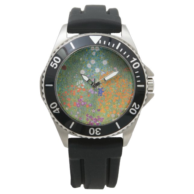 Montre Jardin des fleurs (par Gustav Klimt) (devant)