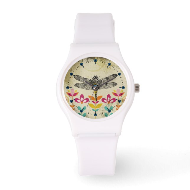 Montre Jardin Dragonfly Silicone Sport Watch (Recto)