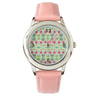Montre Jardin Éclectique Enchantant : Beauté Florale Dive